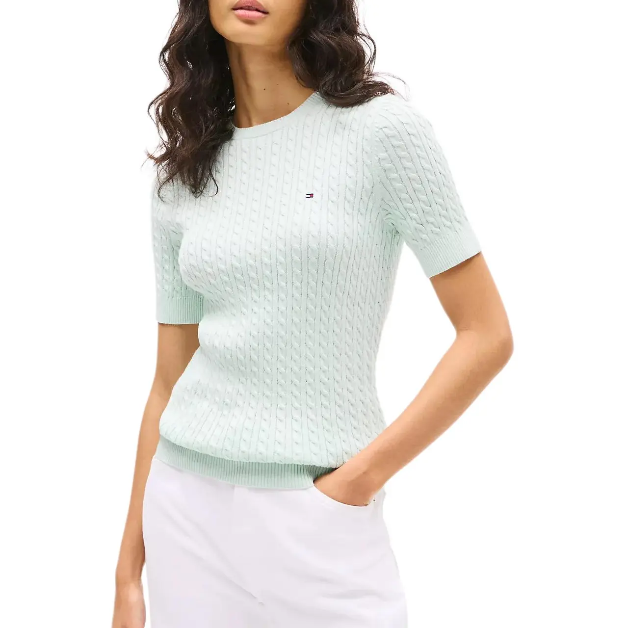 Tommy Hilfiger Свитер Women's Mint Green
Tommy Hilfiger Свитер Women's Mint Green