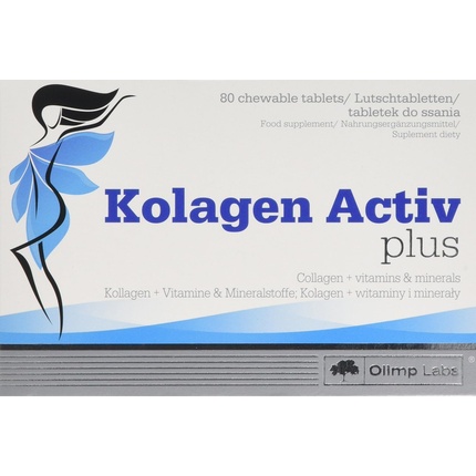 Olimp Kolagen Activ Plus N 80 с добавлением кальция, магния, витаминов C и B6 Olimp Sport Nutrition
Olimp Kolagen Activ Plus N 80 с добавлением кальция, магния, витаминов C и B6 Olimp Sport Nutrition