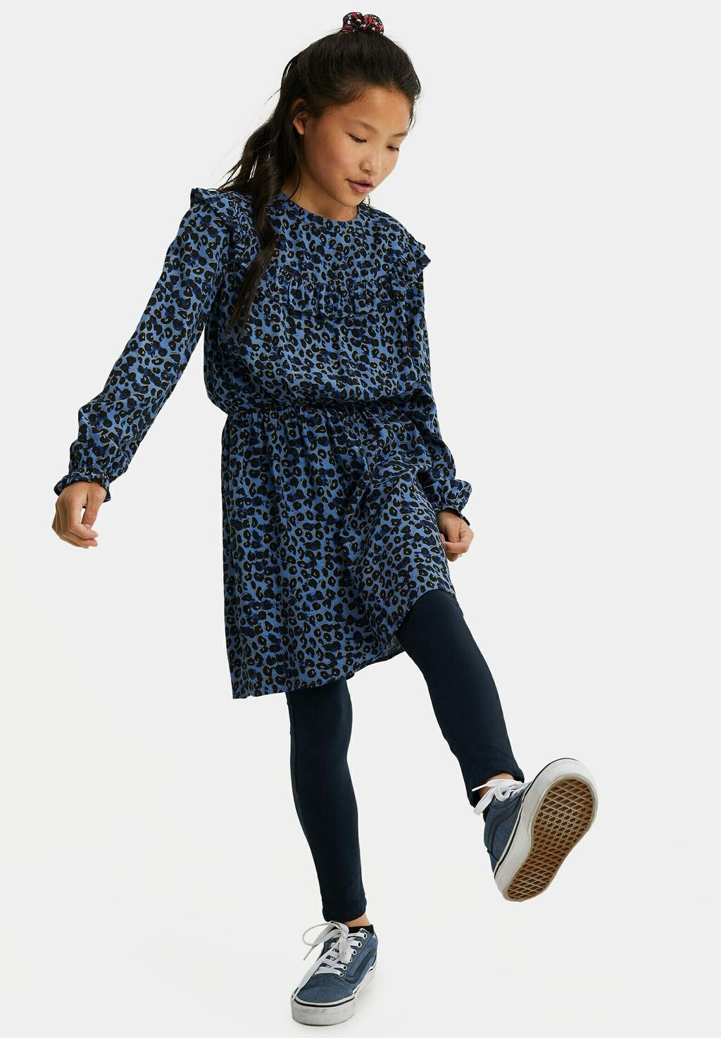 Леггинсы WE Fashion, Брюки WE Fashion, пестрый темно-синий
Леггинсы WE Fashion, Брюки WE Fashion, пестрый темно-синий