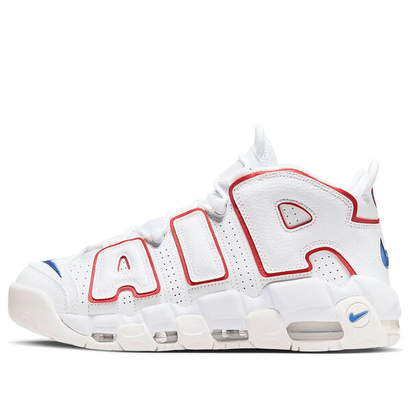 Кроссовки air more uptempo '96 'usa hoops' Nike, белый 
Кроссовки air more uptempo '96 'usa hoops' Nike, белый