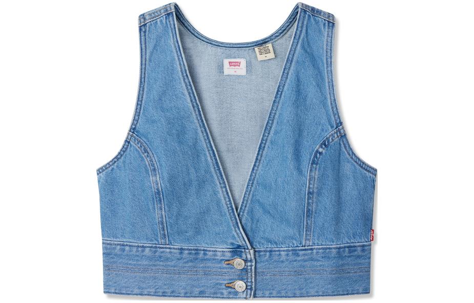 Levis Женский синий жилет, Blue
Levis Женский синий жилет, Blue