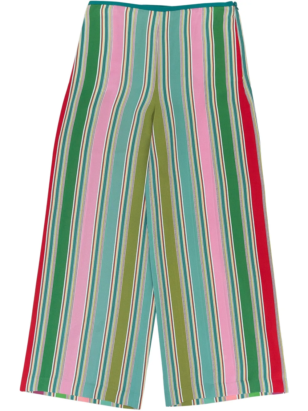 Шелковые брюки широкого кроя Loro Piana, зеленый
Шелковые брюки широкого кроя Loro Piana, зеленый