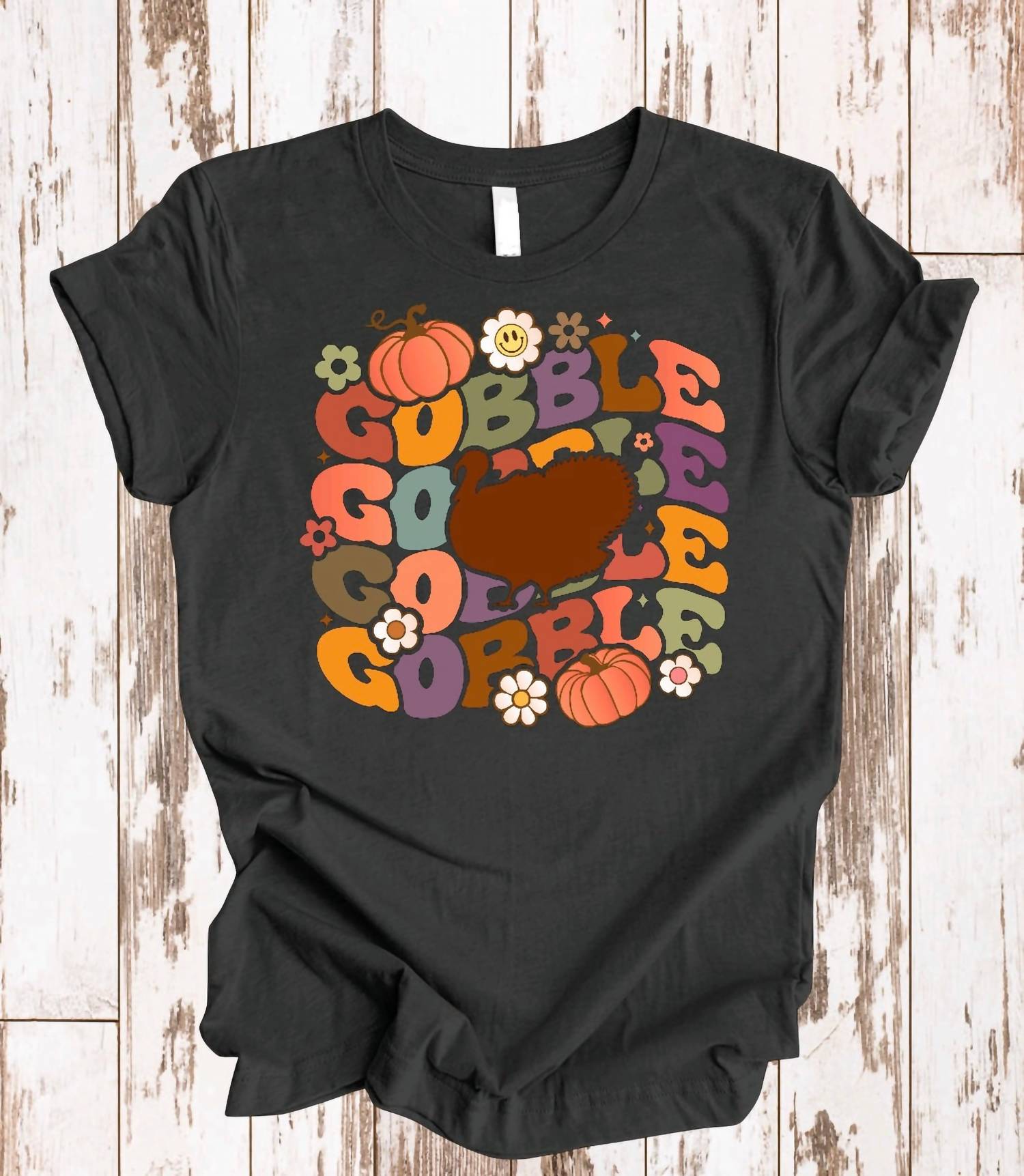 Женская футболка с рисунком индейки Gobble Gobble Gobble, темно-серого цвета Southern Swank, темно-серый
Женская футболка с рисунком индейки Gobble Gobble Gobble, темно-серого цвета Southern Swank, темно-серый