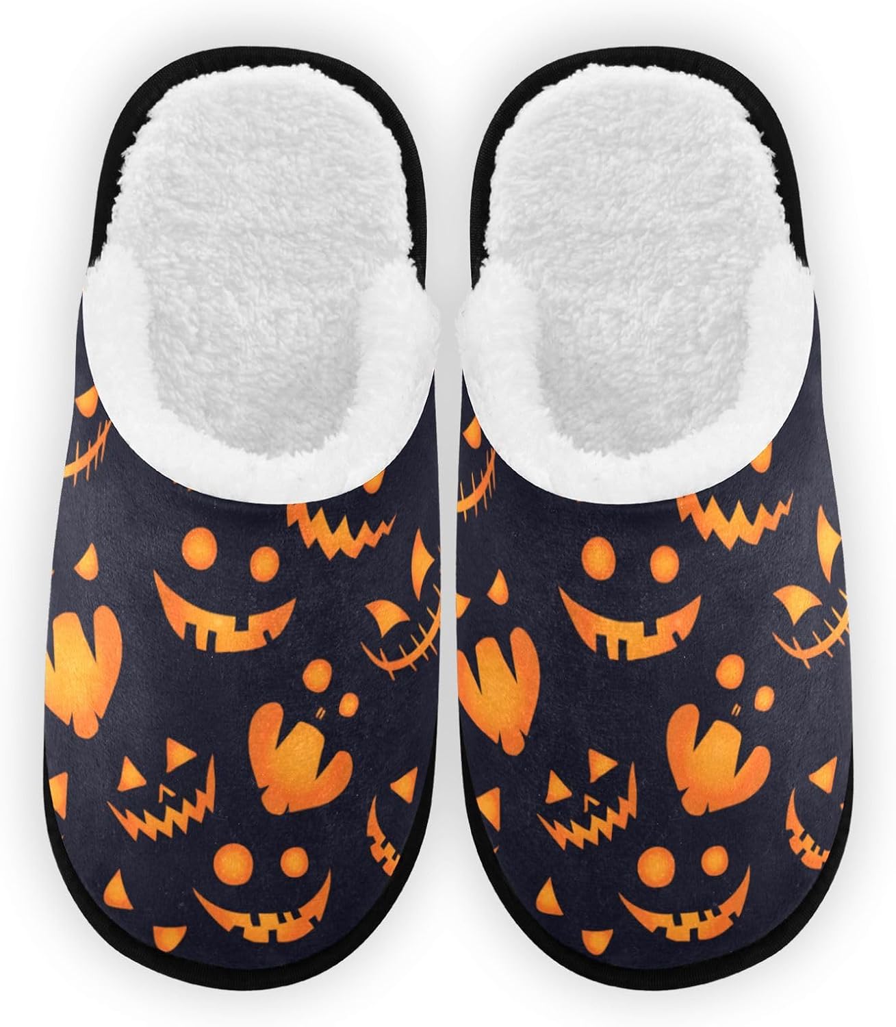 Тапочки Umidedor мягкие, нескользящие, для дома, спальни, отеля, путешествий и спа, Halloween Scary Pumpkin
Тапочки Umidedor мягкие, нескользящие, для дома, спальни, отеля, путешествий и спа, Halloween Scary Pumpkin