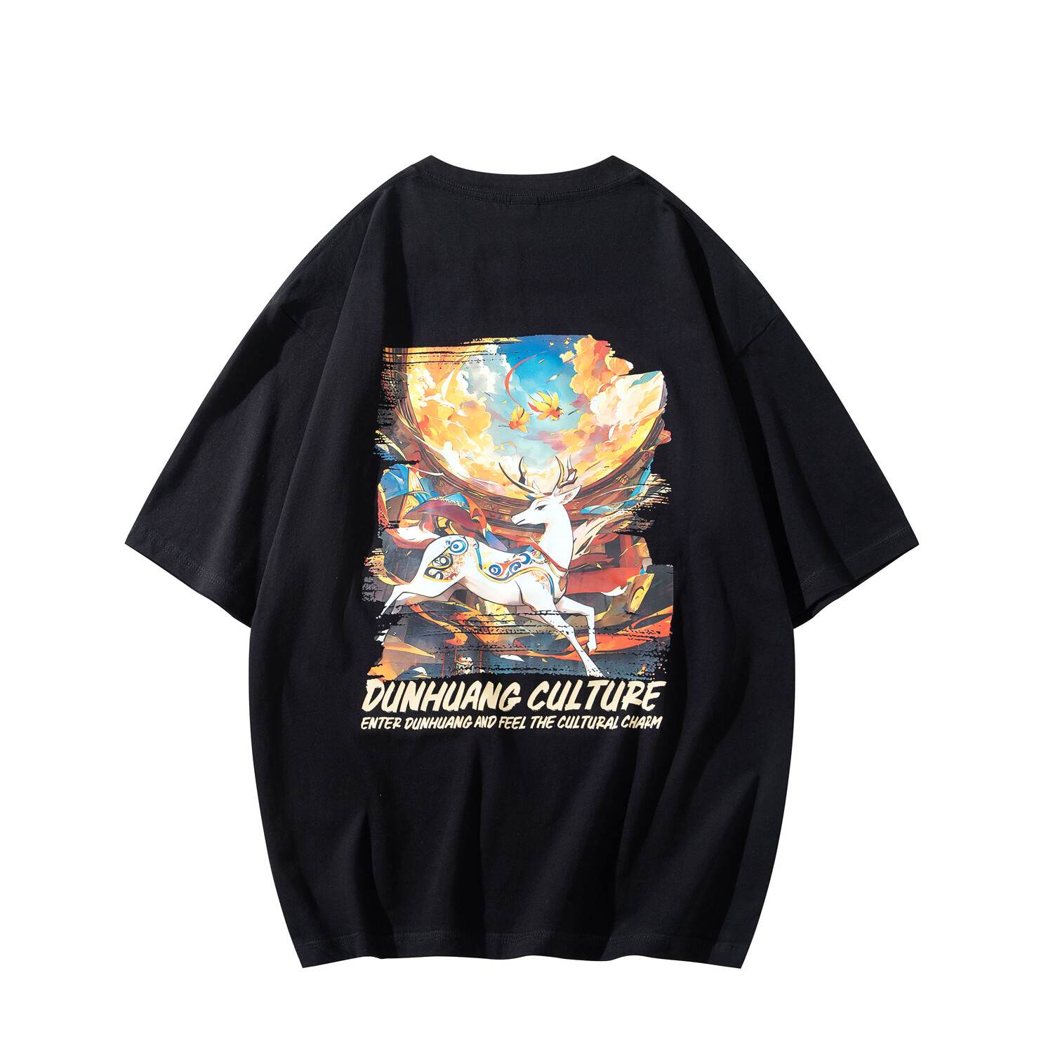 Dunhuang Cultural Creationdunhuang Inspiration DUNHUANG INSPIRATION Футболка унисекс, Белый 
Dunhuang Cultural Creationdunhuang Inspiration DUNHUANG INSPIRATION Футболка унисекс, Белый