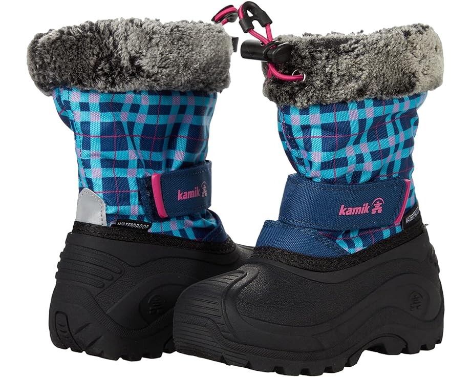 Ботинки Kamik Mini, цвет Navy/Teal 
Ботинки Kamik Mini, цвет Navy/Teal