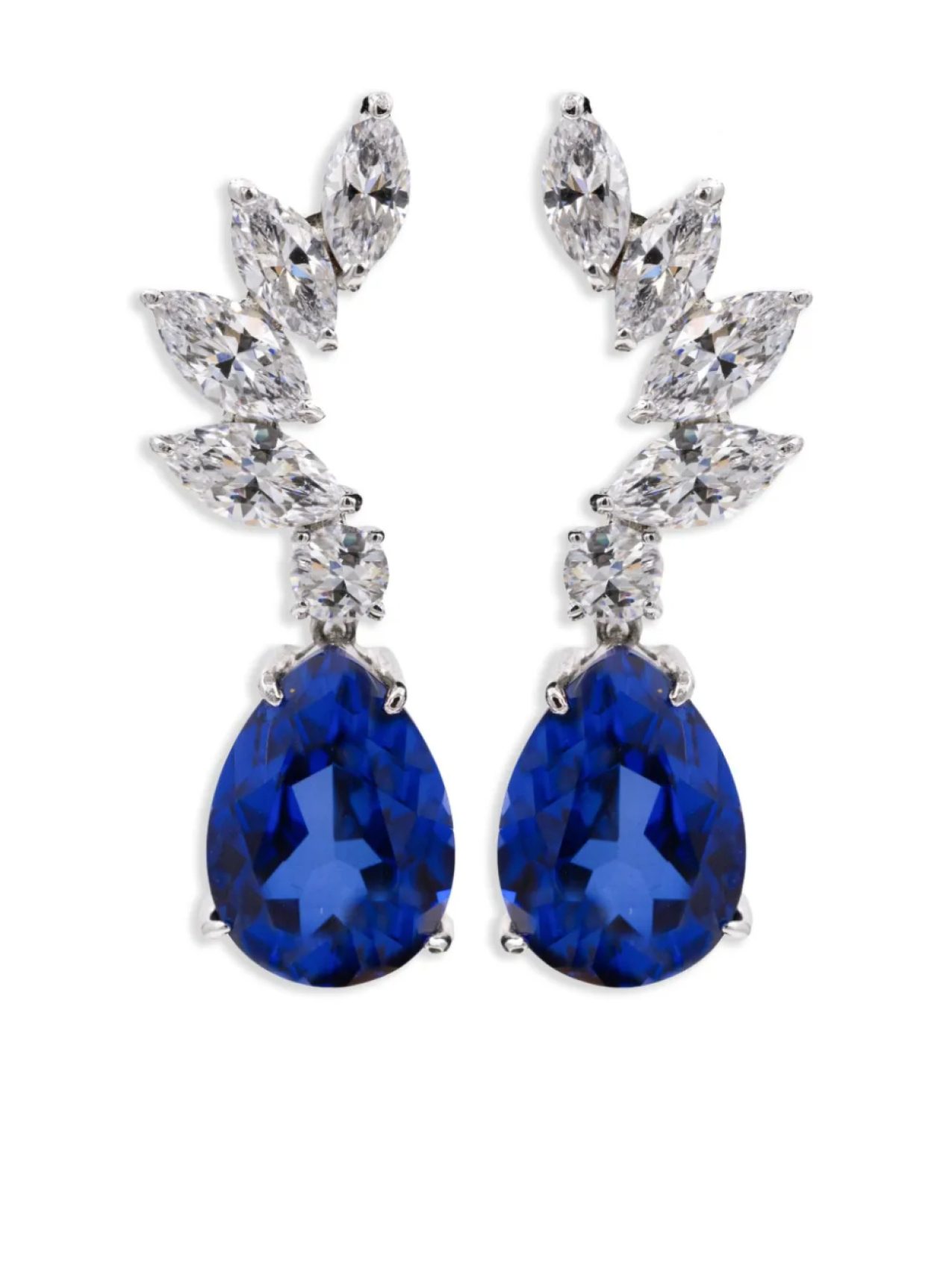 Серьги Juwelina Paris Reve, синий 
Серьги Juwelina Paris Reve, синий