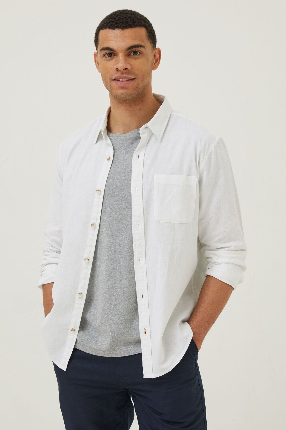 Рубашка FatFace со стеклярусом Fat Face, белый
Рубашка FatFace со стеклярусом Fat Face, белый