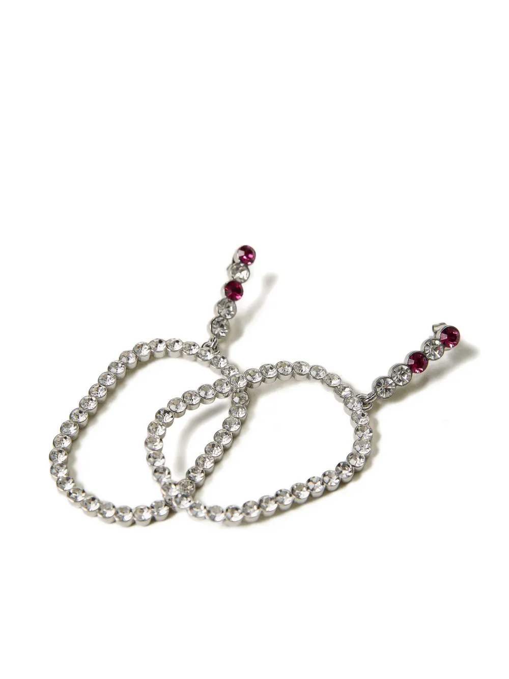 Овальные серьги, украшенные кристаллами Twinset, серебристый
Овальные серьги, украшенные кристаллами Twinset, серебристый