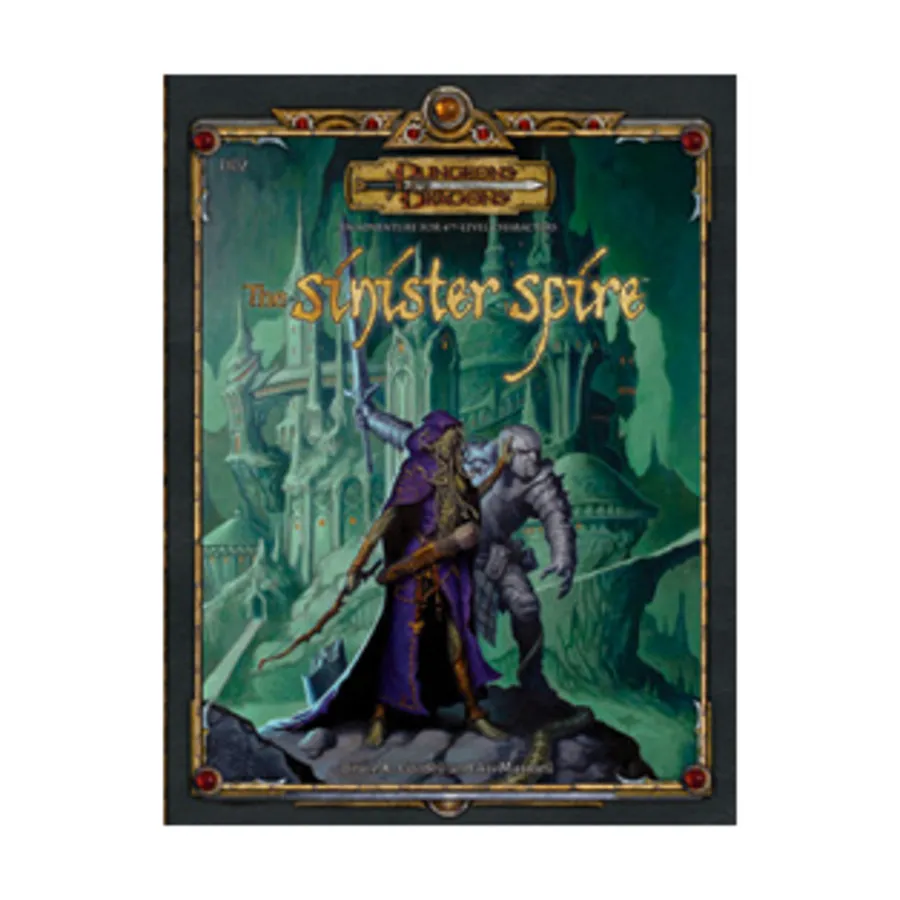 Модуль D&D Trilogy #2 - The Sinister Spire, Dungeons & Dragons (3rd Edition) (d20) - Modules & Adventures
Модуль D&D Trilogy #2 - The Sinister Spire, Dungeons & Dragons (3rd Edition) (d20) - Modules & Adventures