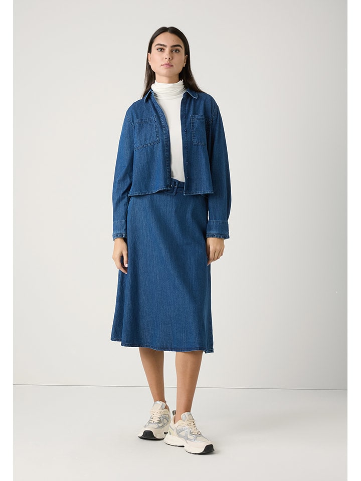 More & More Джинсовая блузка синего цвета
More & More Джинсовая блузка синего цвета