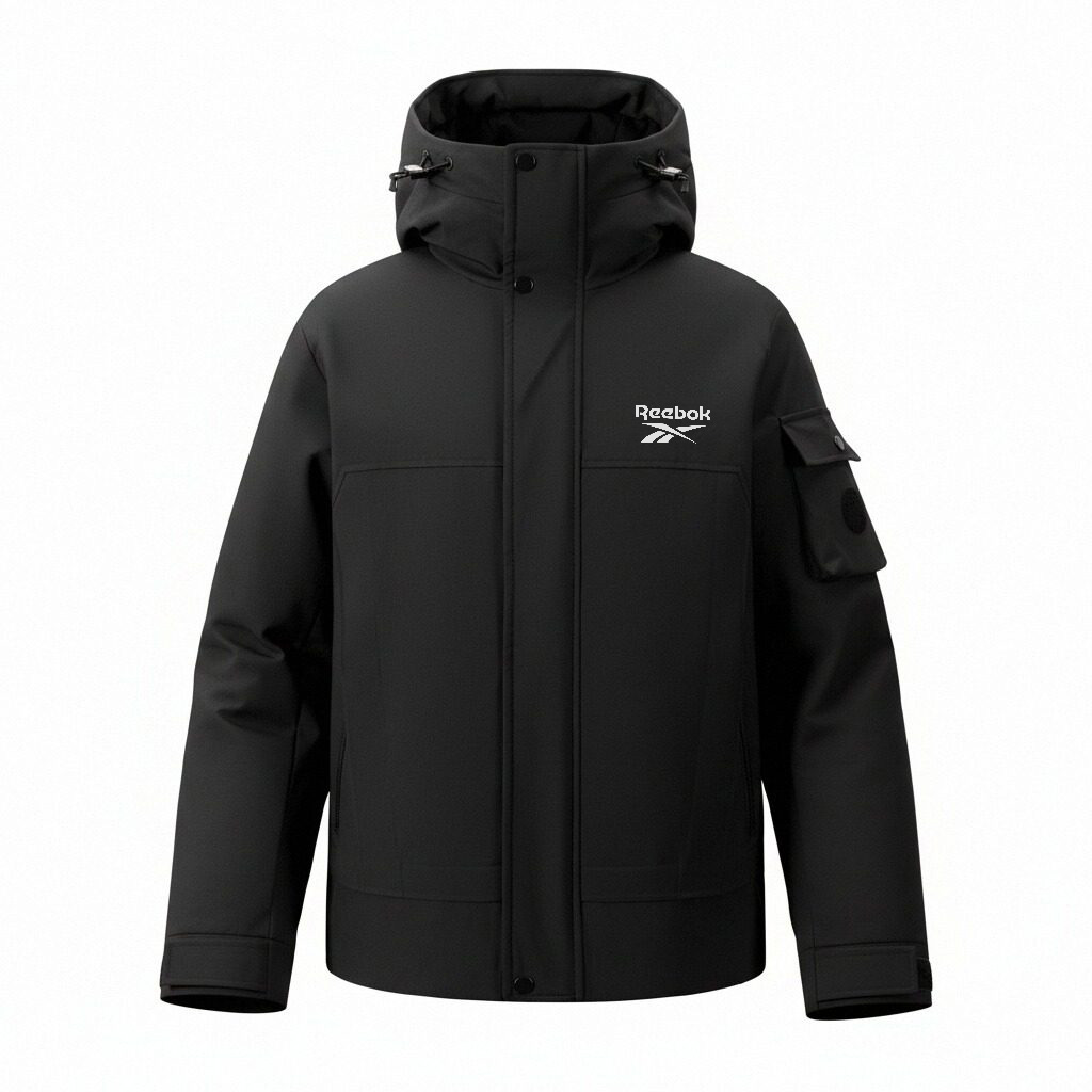 Пуховики Unisex с капюшоном утепленные Reebok, obsidian черный
Пуховики Unisex с капюшоном утепленные Reebok, obsidian черный