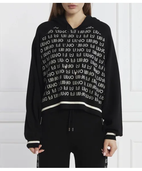 Толстовка Relaxed fit Liu Jo Sport, черный
Толстовка Relaxed fit Liu Jo Sport, черный
