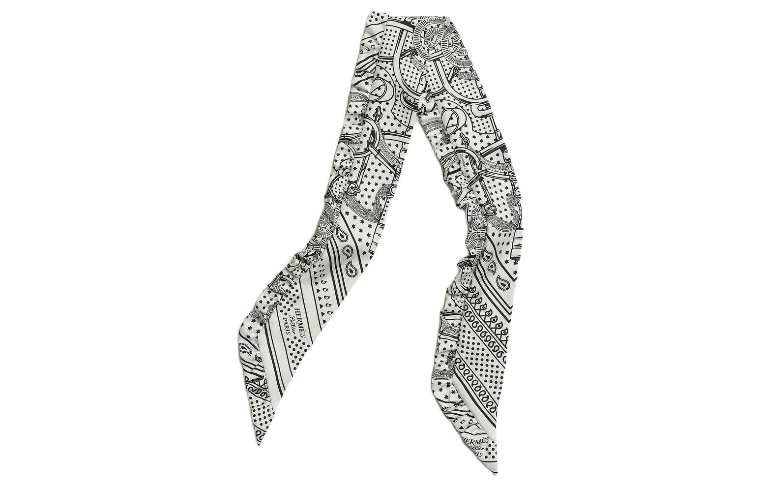 Шелковый платок унисекс белый HERMES
Шелковый платок унисекс белый HERMES