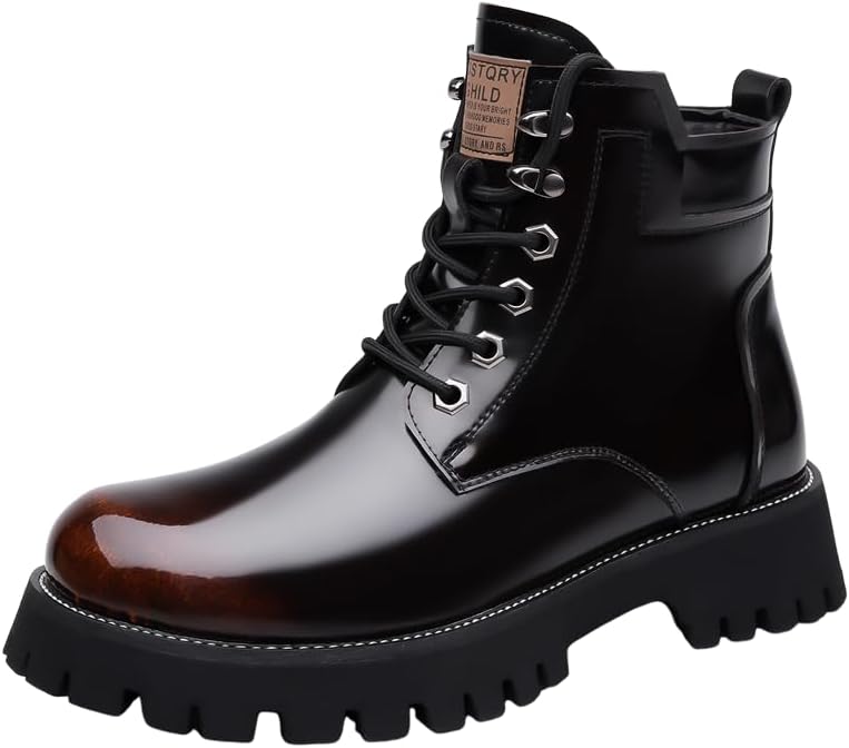 Мужские кожаные ботинки на платформе MEIXI, боевые ботинки до щиколотки, модные и удобные, с боковой молнией, круглым носком, шнуровкой, массивной подошвой с протектором, противоскользящие, мотоботинки для работы и бизнеса Meixi Mobile, коричнев...
Мужские кожаные ботинки на платформе MEIXI, боевые ботинки до щиколотки, модные и удобные, с боковой молнией, круглым носком, шнуровкой, массивной подошвой с протектором, противоскользящие, мотоботинки для работы и бизнеса Meixi Mobile, коричнев...