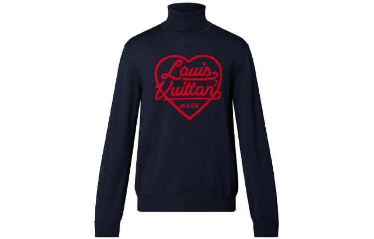 Свитер мужской Louis Vuitton x Nigo Intarsia Heart Turtle, синий
Свитер мужской Louis Vuitton x Nigo Intarsia Heart Turtle, синий