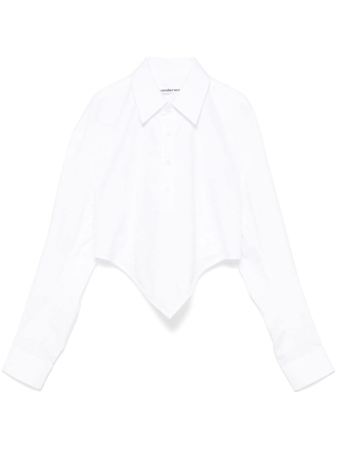 Alexander Wang укороченная рубашка, белый
Alexander Wang укороченная рубашка, белый