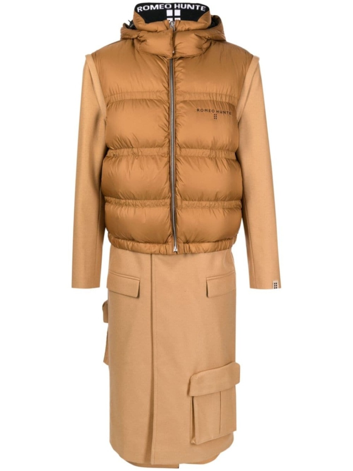 ROMEO HUNTE пуховик It's Just A Puffer, коричневый
ROMEO HUNTE пуховик It's Just A Puffer, коричневый