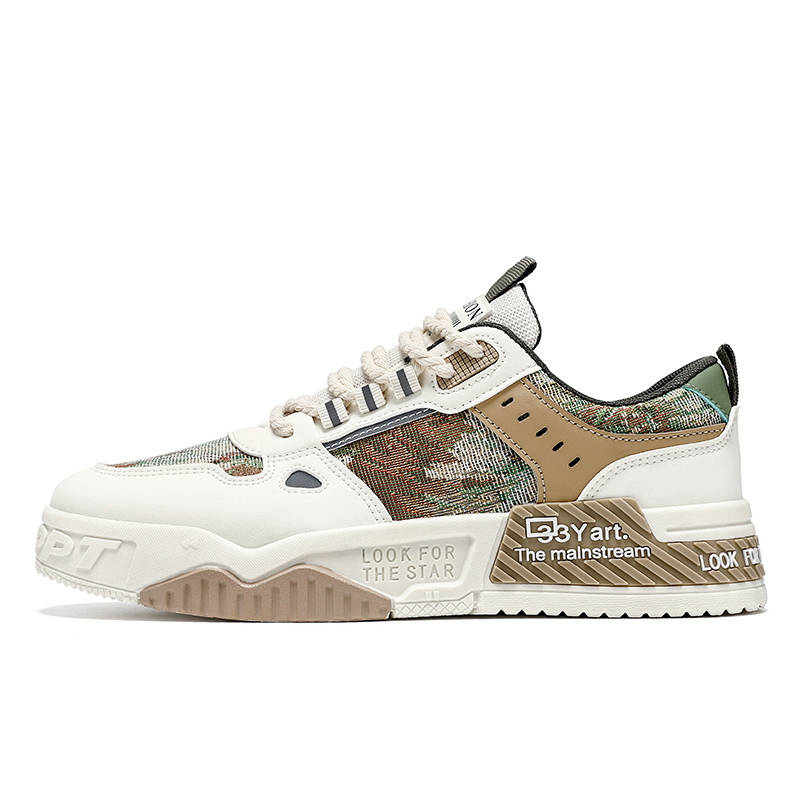 Детские кроссовки для скейтбординга с низким верхом, устойчивые к истиранию Izumi Chiryū, бежевый/синий
Детские кроссовки для скейтбординга с низким верхом, устойчивые к истиранию Izumi Chiryū, бежевый/синий