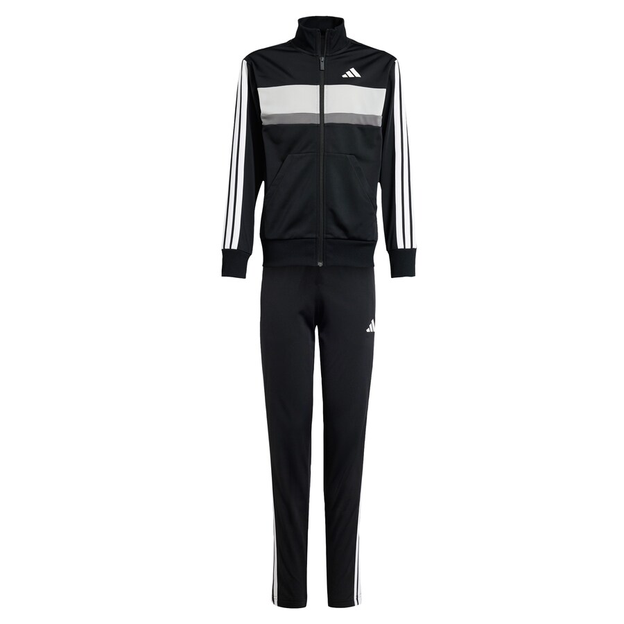 Спортивный костюм ADIDAS SPORTSWEAR Seasonal Essentials Tiberio, черный 
Спортивный костюм ADIDAS SPORTSWEAR Seasonal Essentials Tiberio, черный