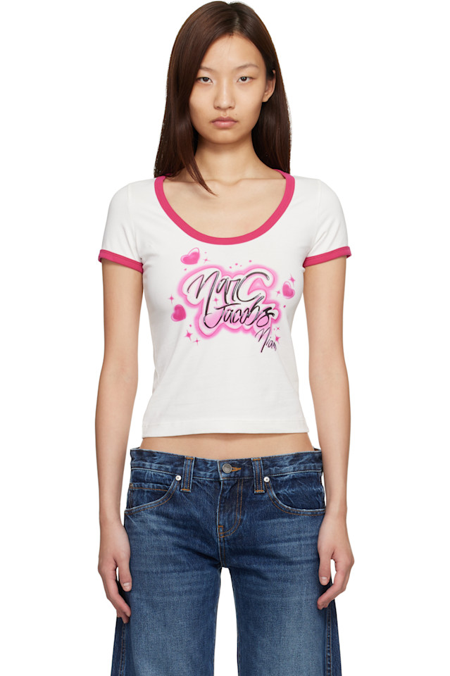 Marc Jacobs Эксклюзивная белая футболка Ssense "The City"
Marc Jacobs Эксклюзивная белая футболка Ssense "The City"