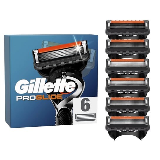 Лезвия Gillette Proglide, 6 шт.
Лезвия Gillette Proglide, 6 шт.
