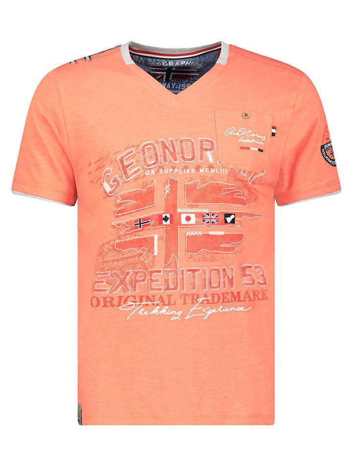 Футболка Geographical Norway, оранжевый
Футболка Geographical Norway, оранжевый