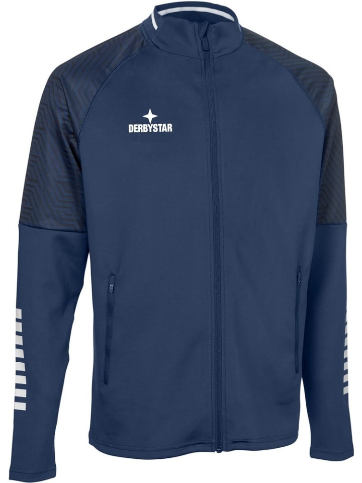 Детская тренировочная куртка "Training Jacket Primo V24" синего цвета Derbystar
Детская тренировочная куртка "Training Jacket Primo V24" синего цвета Derbystar