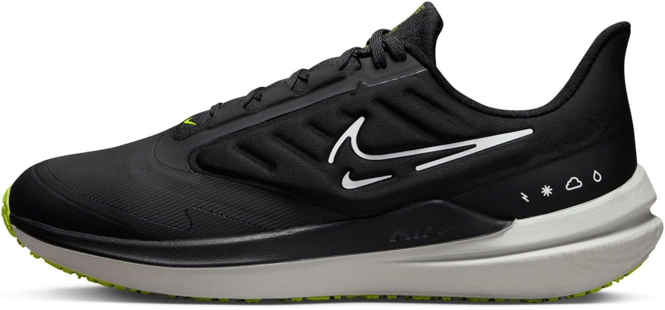 Мужские кроссовки Nike Air Winflo 9 Shield для бега, Black White Dk Smoke Grey Volt
Мужские кроссовки Nike Air Winflo 9 Shield для бега, Black White Dk Smoke Grey Volt