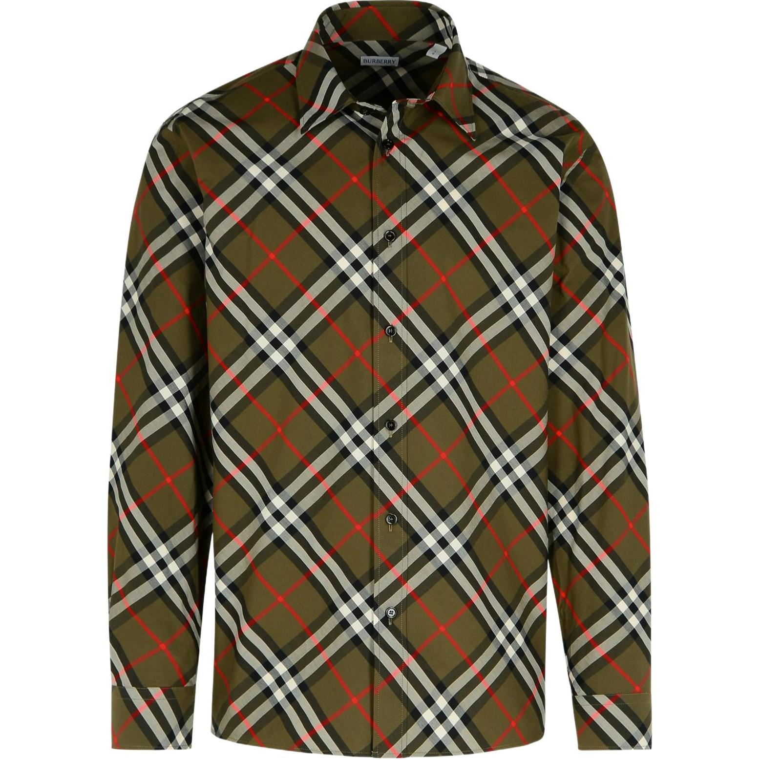 Клетчатая рубашка Burberry, зеленый
Клетчатая рубашка Burberry, зеленый