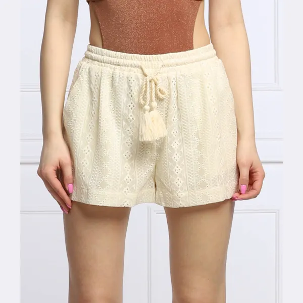 Шорты стандартного кроя Twinset U&B, бежевый 
Шорты стандартного кроя Twinset U&B, бежевый