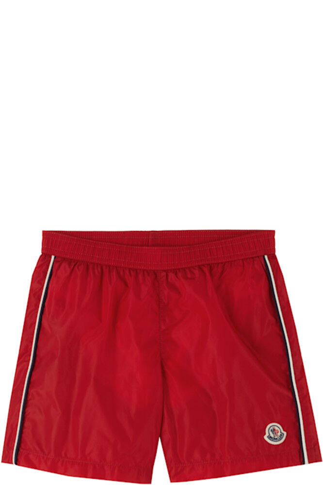 Шорты для плавания из красного нейлона для больших детей Moncler Enfant
Шорты для плавания из красного нейлона для больших детей Moncler Enfant