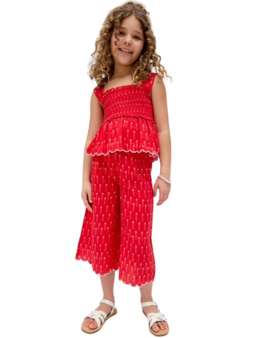 Комплект одежды для маленьких девочек Raffya Sia с цветочным принтом и сборками Raffya Kids, Red
Комплект одежды для маленьких девочек Raffya Sia с цветочным принтом и сборками Raffya Kids, Red