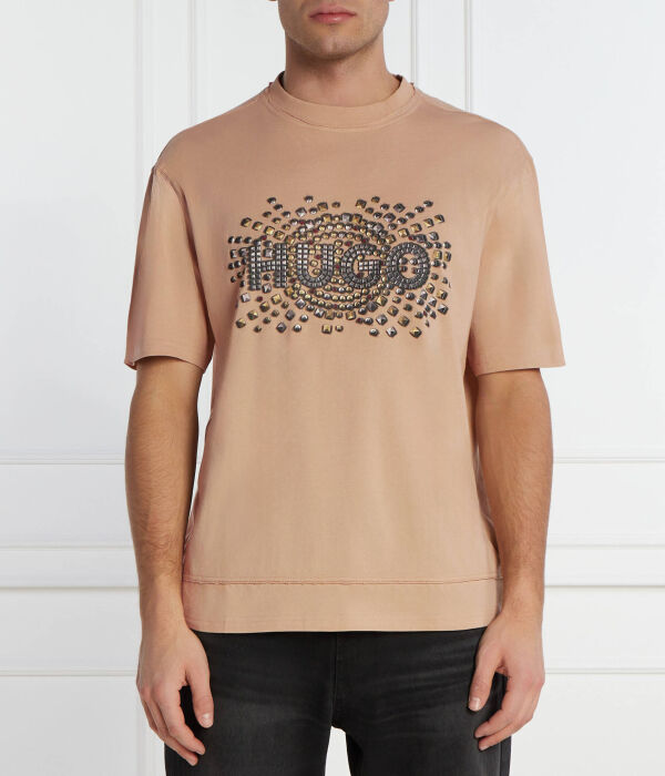 Футболка-Дуника Relaxed fit Hugo, коричневый
Футболка-Дуника Relaxed fit Hugo, коричневый