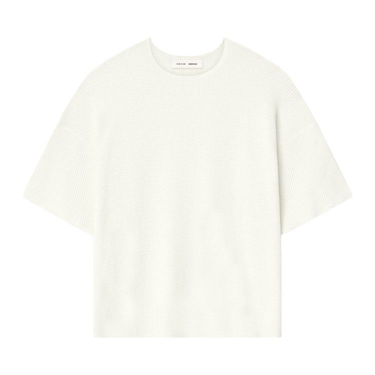Свитер Fear of God Essentials Waffle Short Sleeve Sweater, Cloud White
Свитер Fear of God Essentials Waffle Short Sleeve Sweater, Cloud White