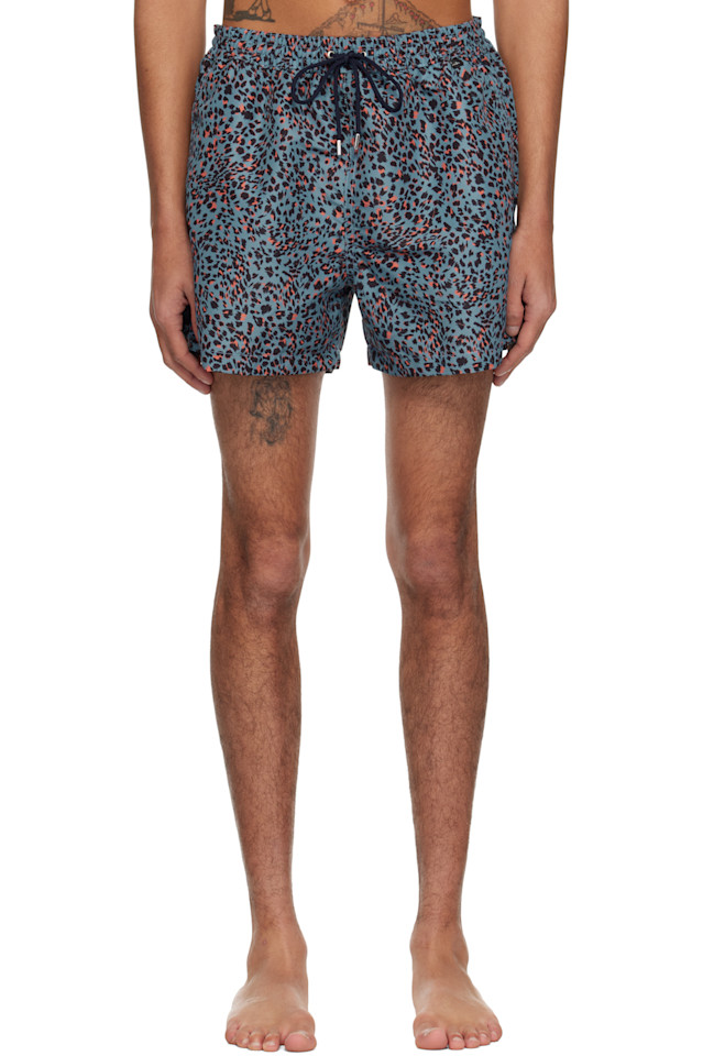 Плавки с леопардовым принтом Paul Smith, синий
Плавки с леопардовым принтом Paul Smith, синий