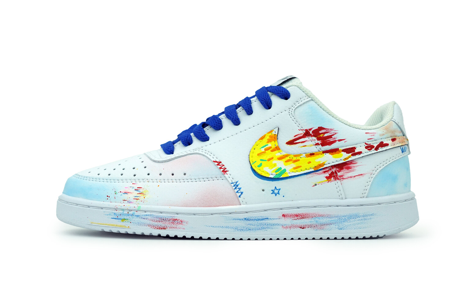 Кроссовки Nike Court Vision 1 Skateboarding Shoes Men Low-top Yellow, цвет Rainbow party
Кроссовки Nike Court Vision 1 Skateboarding Shoes Men Low-top Yellow, цвет Rainbow party
