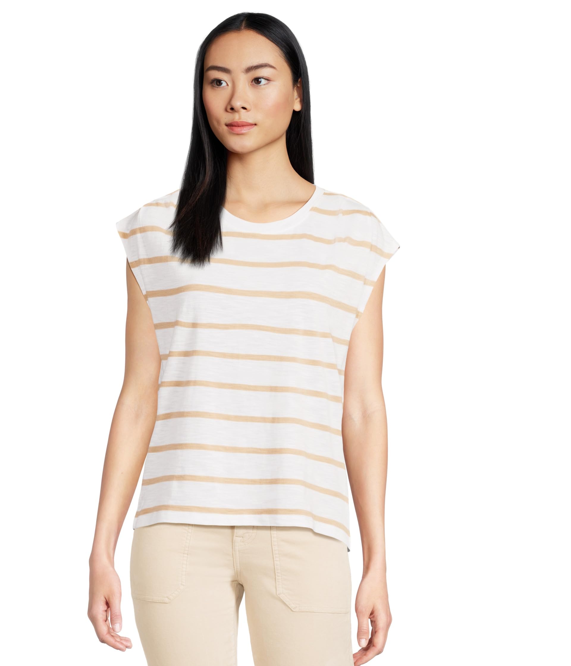 Футболка Sanctuary Pleated Muscle Tee, Sandstone Stripe
Футболка Sanctuary Pleated Muscle Tee, Sandstone Stripe