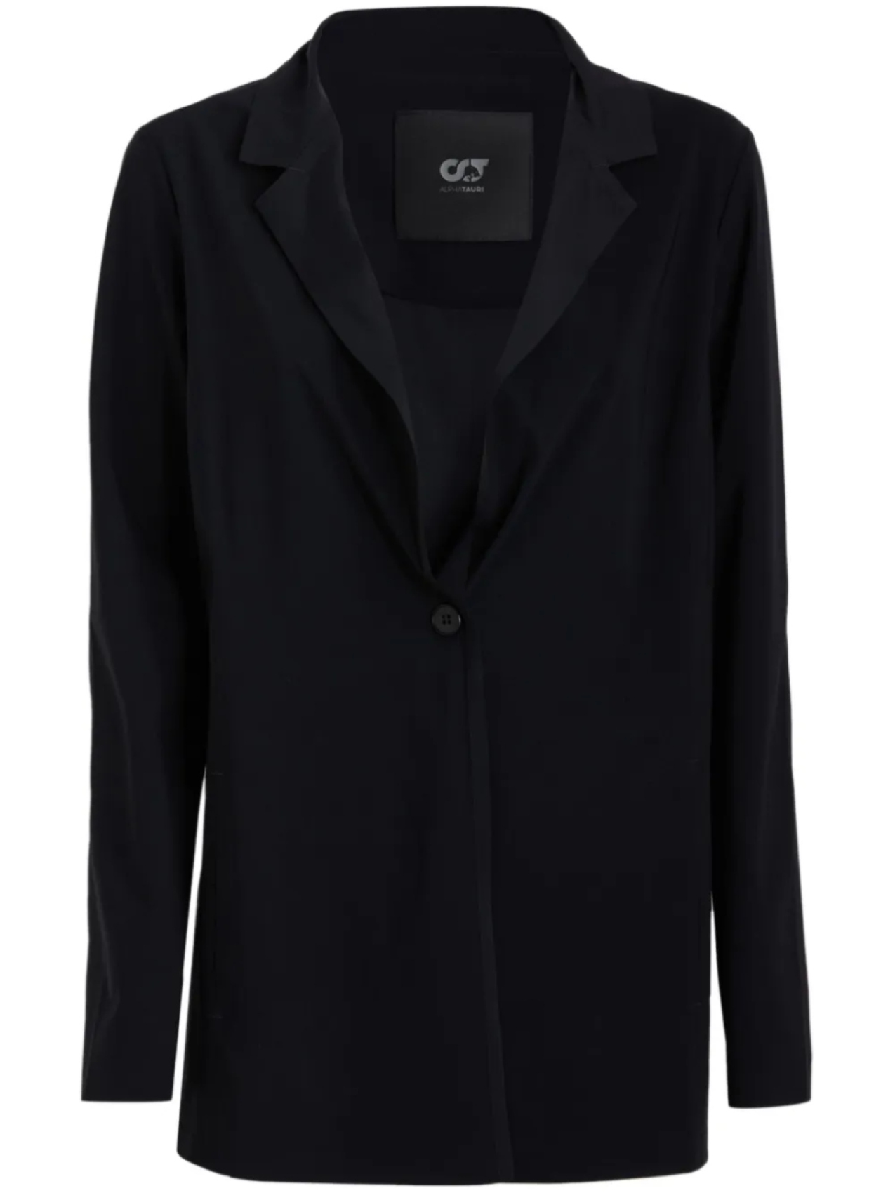 Однобортный пиджак Alphatauri, черный
Однобортный пиджак Alphatauri, черный
