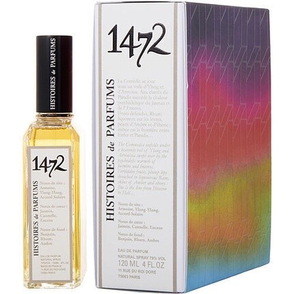 Histoires De Parfums 1472 Eau De Parfum Spray 4 Oz
Histoires De Parfums 1472 Eau De Parfum Spray 4 Oz