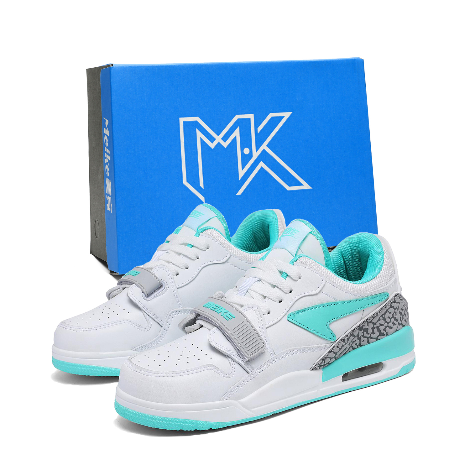 MEIKE Кроссовки для скейтбординга унисекс с амортизацией, защитой от истирания, легкие, дышащие, противоскользящие, низкие, белые лунные, цвет White Moon (Box)
MEIKE Кроссовки для скейтбординга унисекс с амортизацией, защитой от истирания, легкие, дышащие, противоскользящие, низкие, белые лунные, цвет White Moon (Box)