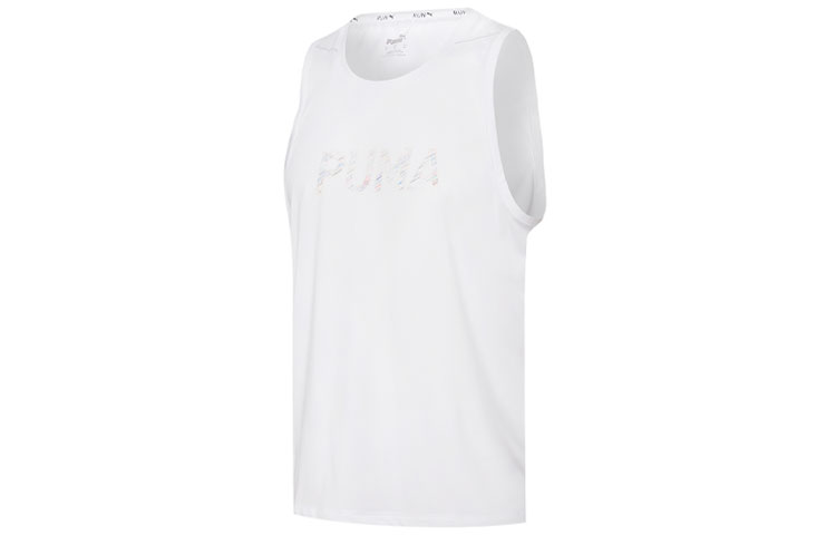 PUMA Мужской белый топ для бега
PUMA Мужской белый топ для бега