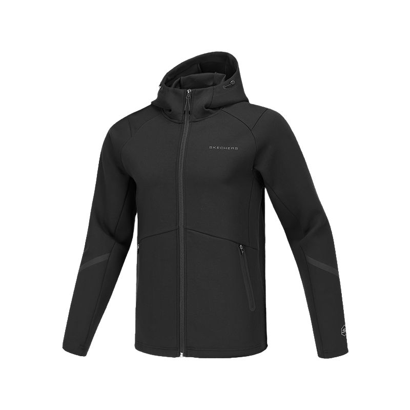 Skechers Удобная спортивная куртка серии Comfort, мужская, угольно-черная, Carbon Black-0018
Skechers Удобная спортивная куртка серии Comfort, мужская, угольно-черная, Carbon Black-0018