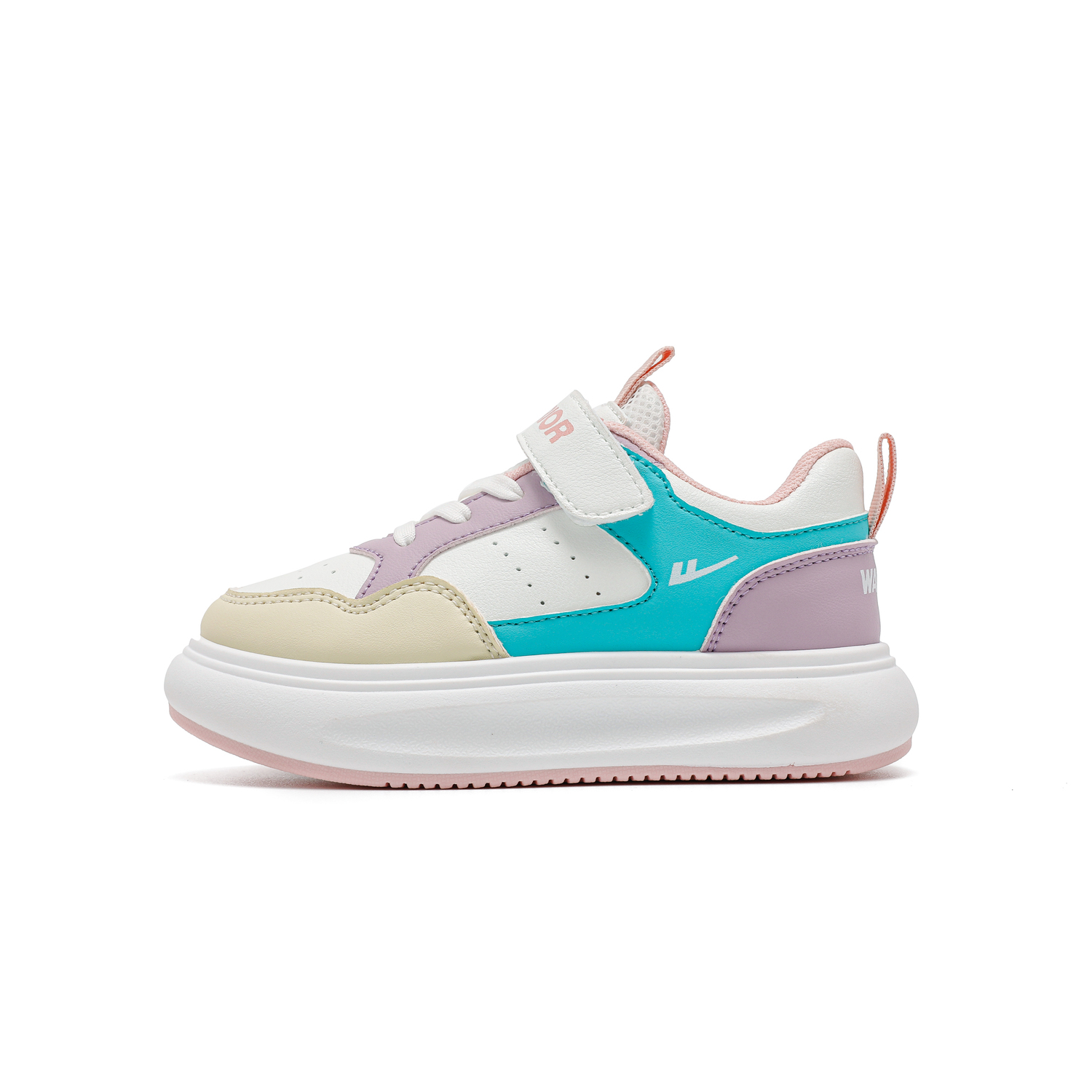 Скользостойкие, износостойкие, дышащие, легкие, амортизирующие низкие кроссовки для скейтбординга Kids' WARRIOR, белый/фиолетовый/зеленый
Скользостойкие, износостойкие, дышащие, легкие, амортизирующие низкие кроссовки для скейтбординга Kids' WARRIOR, белый/фиолетовый/зеленый