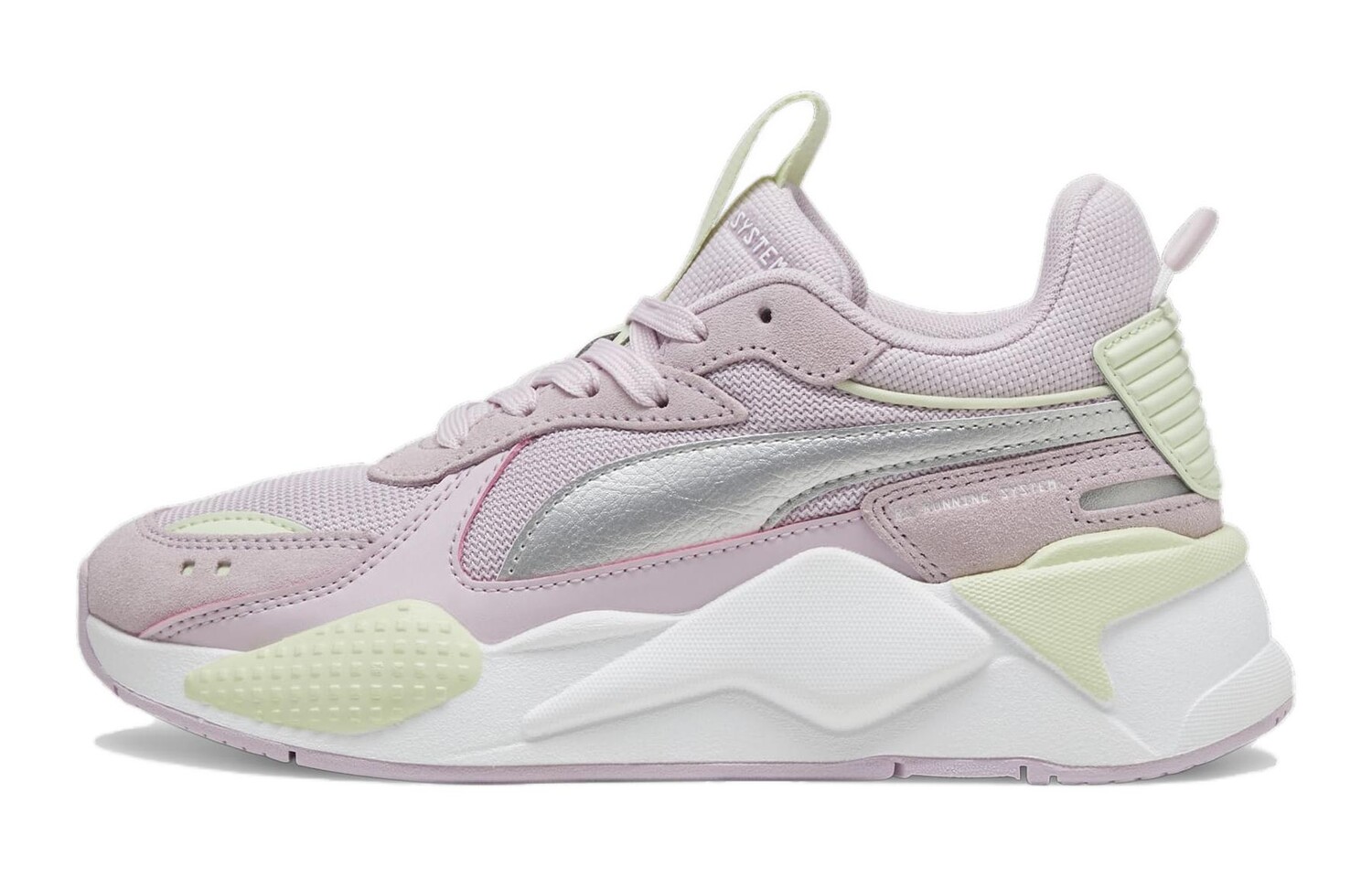 Puma RS-X Kids Lifestyle обувь GS, Pink silver green
Puma RS-X Kids Lifestyle обувь GS, Pink silver green