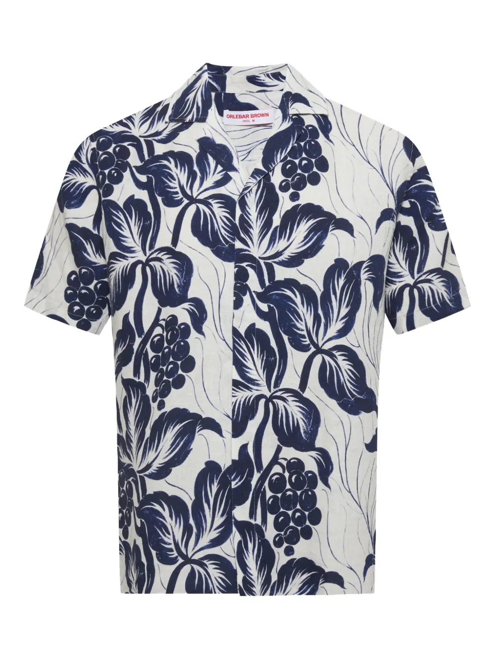 Льняная рубашка с цветочным принтом Maitan Orlebar Brown, белый
Льняная рубашка с цветочным принтом Maitan Orlebar Brown, белый