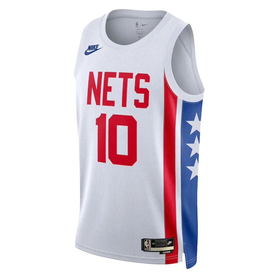 Nike Майка Brooklyn Nets Dri Fit Ben Simmons мужская белая
Nike Майка Brooklyn Nets Dri Fit Ben Simmons мужская белая