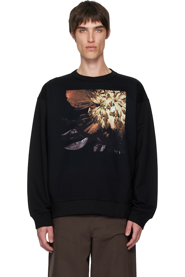 Толстовка с графическим принтом Dries Van Noten, черный
Толстовка с графическим принтом Dries Van Noten, черный