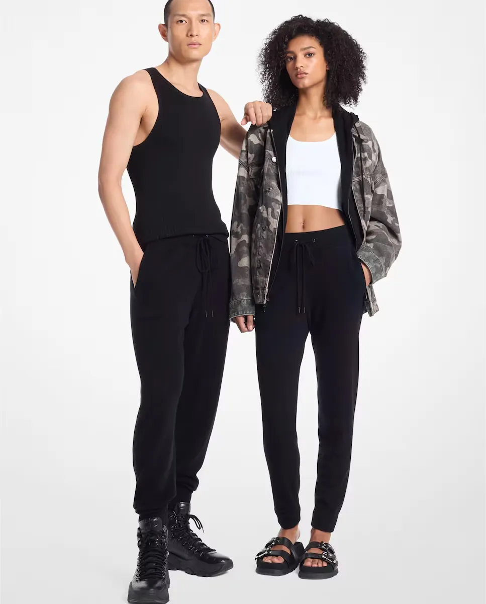 Женские джоггеры из мериносовой шерсти и кашемира Michael Michael Kors, черный
Женские джоггеры из мериносовой шерсти и кашемира Michael Michael Kors, черный