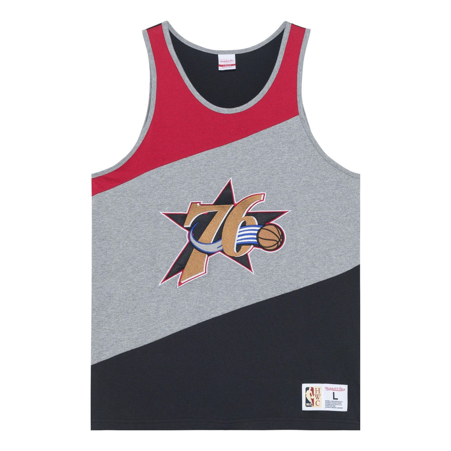 Джерси Mitchell & Ness x NBA HWC Colorblocked Cotton Tank 'Philadelphia 76ers', серый
Джерси Mitchell & Ness x NBA HWC Colorblocked Cotton Tank 'Philadelphia 76ers', серый